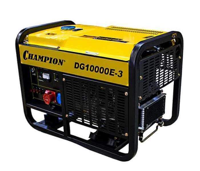Купить дизельный генератор Champion DG10000e-3