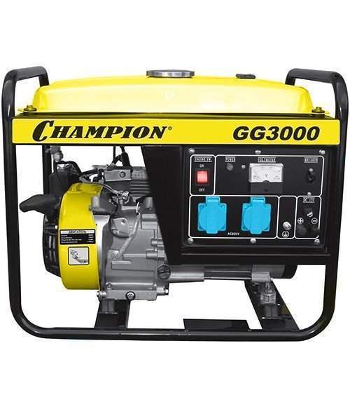 Купить генератор бензиновый Champion GG3000